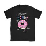 The ANATOMY of a DONUT Women's T-Shirt - J & S Graphics