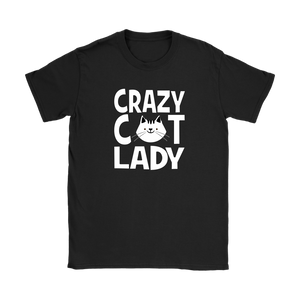 Crazy Cat Lady Women's T-Shirt - J & S Graphics