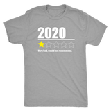 2020 Review Would Not Recommend Men's Triblend T-Shirt