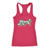 Retro 70's MAMA Women's Racerback Tank