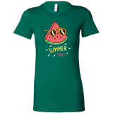 Summer Vibes Watermelon with Sunglasses Women's T-Shirt