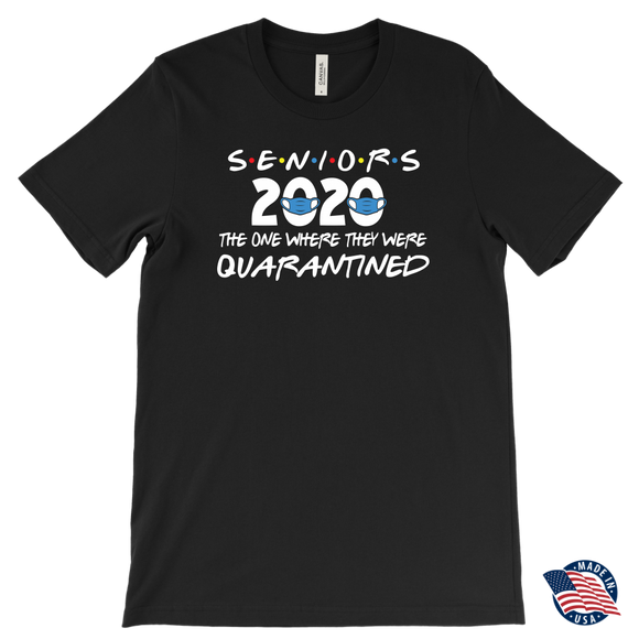 Seniors 2020 FRIENDS Themed T-Shirts, Men's Women's and Unisex