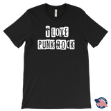 I LOVE PUNK ROCK Men's T-Shirt - J & S Graphics