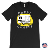 HAPPY CAMPER Vintage Trailer Men's T-Shirt - J & S Graphics