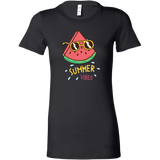 Summer Vibes Watermelon with Sunglasses Women's T-Shirt