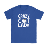 Crazy Cat Lady Women's T-Shirt - J & S Graphics