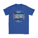 SPARKLER SQUAD Fireworks, Summertime, July 4th Women's T-Shirt