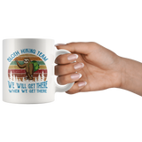 SLOTH HIKING TEAM COFFEE MUG 11oz or 15oz