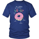 The ANATOMY of a DONUT Unisex T-Shirt - J & S Graphics