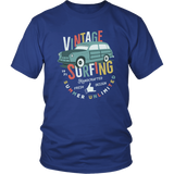 VINTAGE SURFING Design Unisex T-Shirt - J & S Graphics