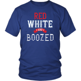 RED, WHITE and BOOZED Unisex Short Sleeve T-Shirt - J & S Graphics