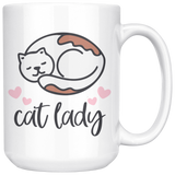 CAT LADY Coffee Mug 11 oz or 15 oz