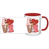 LOVE GNOMES Color Accent 11oz Coffee Mug