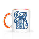 CLASS of 2023 11oz Color Accent Coffee Mug