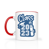 CLASS of 2023 11oz Color Accent Coffee Mug