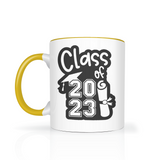 CLASS of 2023 11oz Color Accent Coffee Mug