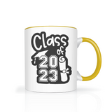 CLASS of 2023 11oz Color Accent Coffee Mug