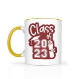 CLASS of 2023 11oz Color Accent Coffee Mug