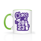 CLASS of 2023 11oz Color Accent Coffee Mug