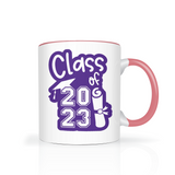 CLASS of 2023 11oz Color Accent Coffee Mug