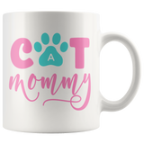 CAT MOMMY 11oz or 15oz COFFEE MUG