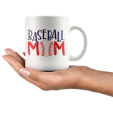 BASEBALL MOM Coffee Mug, 11oz or 15oz