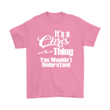 It's a CHRIS Thing Men's T-Shirt You Wouldn't Understand - J & S Graphics