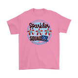 SPARKLER SQUAD Fireworks, Summertime, July 4th, Men's T-Shirt