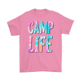 CAMP LIFE Tie Dye Look Unisex T-Shirt