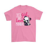 Just a Girl Who Loves Pandas Unisex T-Shirt