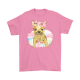 Adorable French Bulldog in TuTu, Frenchie Men's T-Shirt