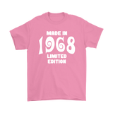 Made in 1968 Limited Edition Unisex short sleeve t-shirt