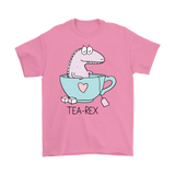 TEA REX - Humorous Men's T-Shirt, T-Rex - J & S Graphics