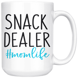 SNACK DEALER #momlife COFFEE MUG for Mom 11oz or 15oz