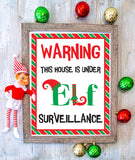 ELF ADOPTION CERTIFICATE and Surveillance Kit, Christmas Shelf Elf, Holiday printable, Digital, Adopt an Elf