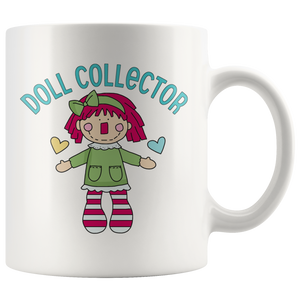 Doll Collector 11oz or 15oz COFFEE MUG Rag Doll