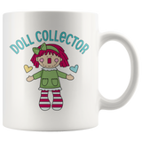 Doll Collector 11oz or 15oz COFFEE MUG Rag Doll