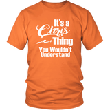 It's a CHRIS Thing Unisex T-Shirt You Wouldn't Understand - J & S Graphics