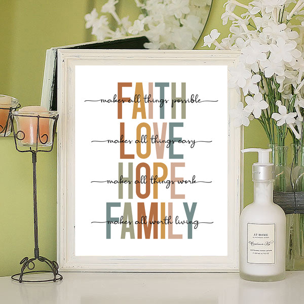 faith-love-hope-family-8x10-typography-print-instant-download-wall for Family Free Printable Wall Art Quotes FAITH, Love, Hope, FAMILY 8x10 Typography Print, Instant Download Wall for Family Free Printable Wall Art Quotes