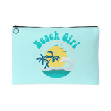 BEACH GIRL Accessory Pouch - 2 Sizes to choose from - J & S Graphics