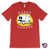 HAPPY CAMPER Vintage Trailer Men's T-Shirt - J & S Graphics