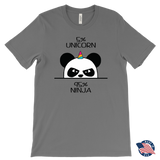 NINJA UNICORN PANDA Men's T-Shirt - J & S Graphics