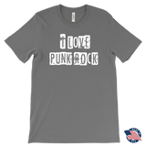 I LOVE PUNK ROCK Men's T-Shirt - J & S Graphics