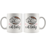 CAT LADY Coffee Mug 11 oz or 15 oz