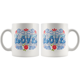 LOVE Design COFFEE MUG 11 oz or 15 oz