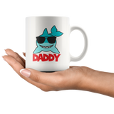 Couples COFFEE MUG Set, Mommy Shark & Daddy Shark Matching Mugs