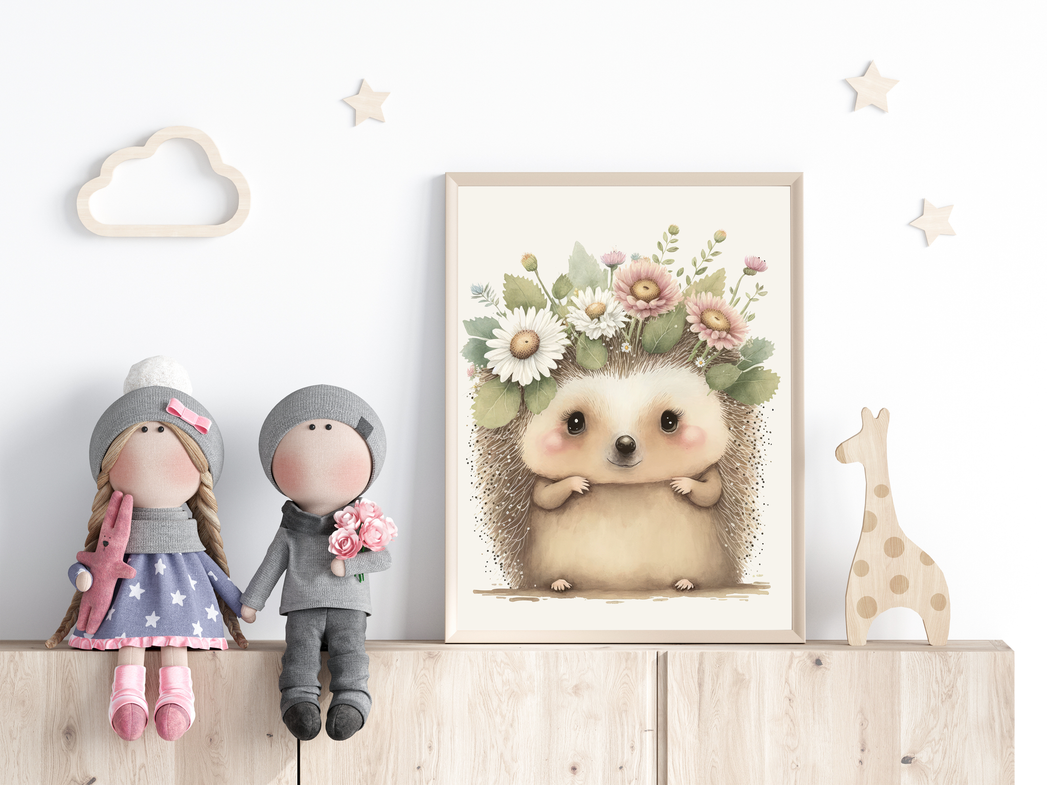 Hedgehog online nursery decor