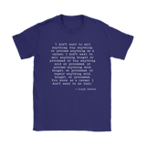 Career Choices by Lloyd Dobler - Say Anything Men's and Women's T-Shirts