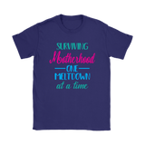 Surviving Motherhood One Meltdown at a Time Women's T-Shirt - J & S Graphics