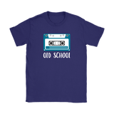 OLD SCHOOL Cassette Tape Design Women's T-Shirt